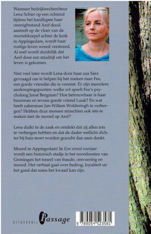 Een wreed voorjaar achterkant