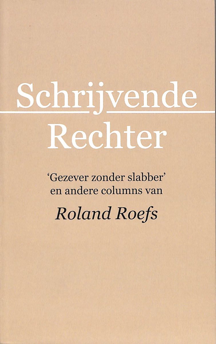 Schrijvende rechter