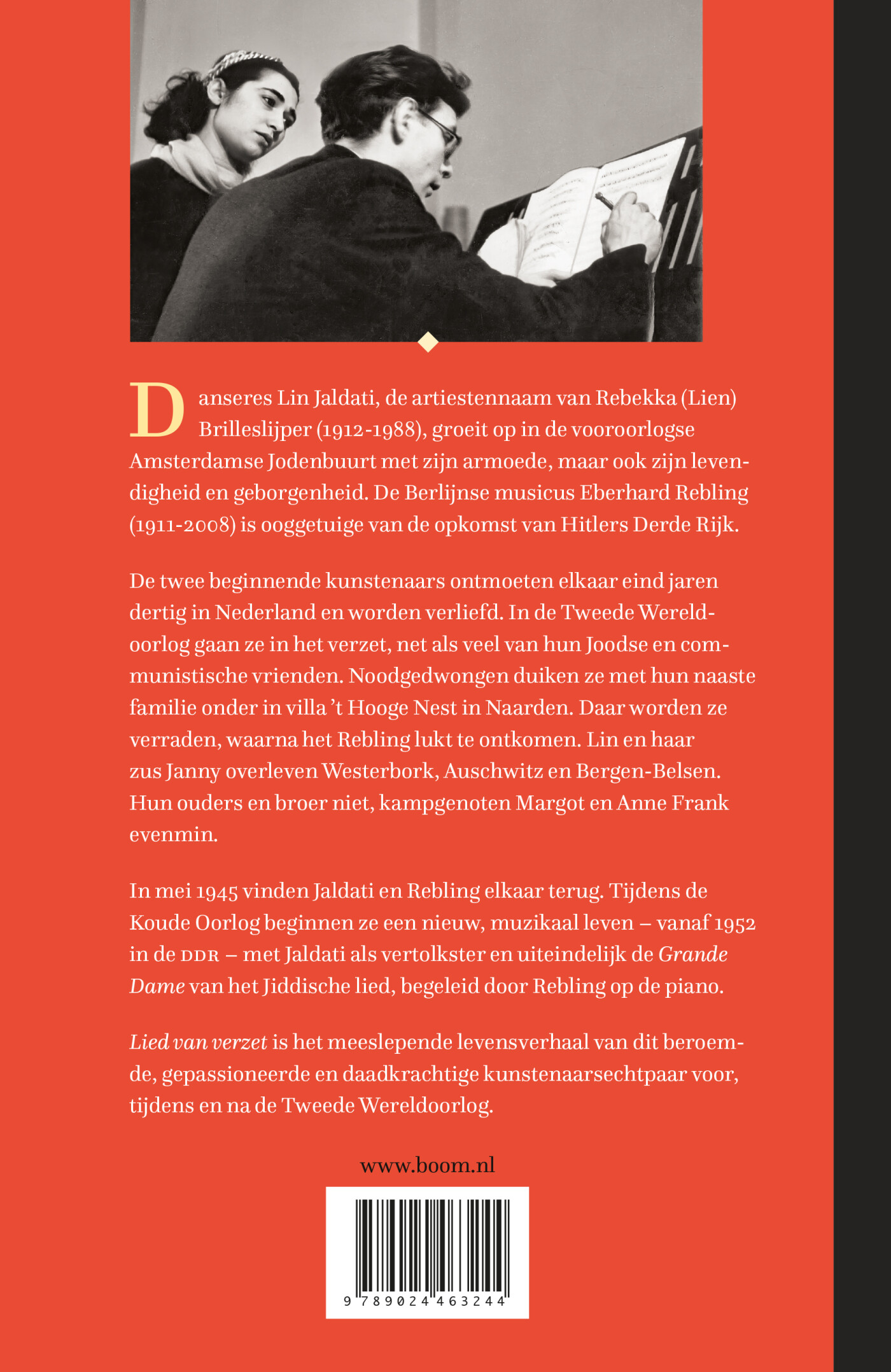 Lied van verzet achterkant