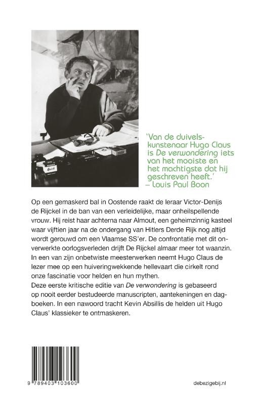 De Verwondering De Verwondering achterkant