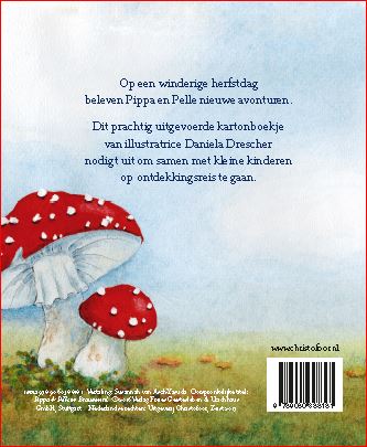 Pippa en Pelle in de herfstwind / Pippa & Pelle achterkant