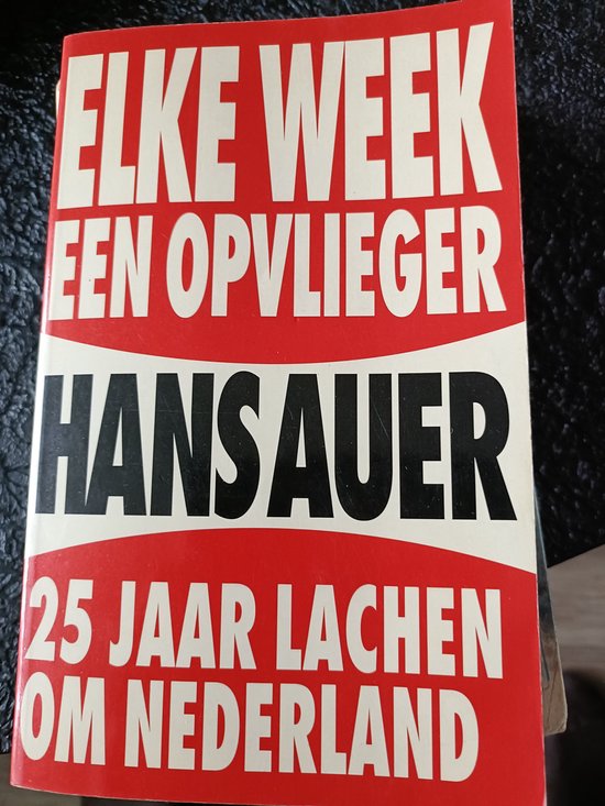 ELKE WEEK EEN OPVLIEGER