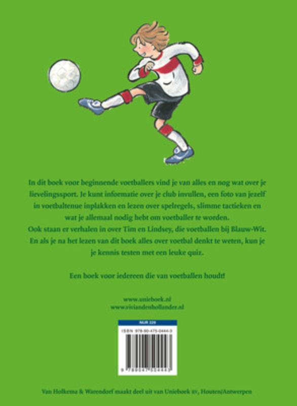 Mijn Eigen Voetbalboek achterkant