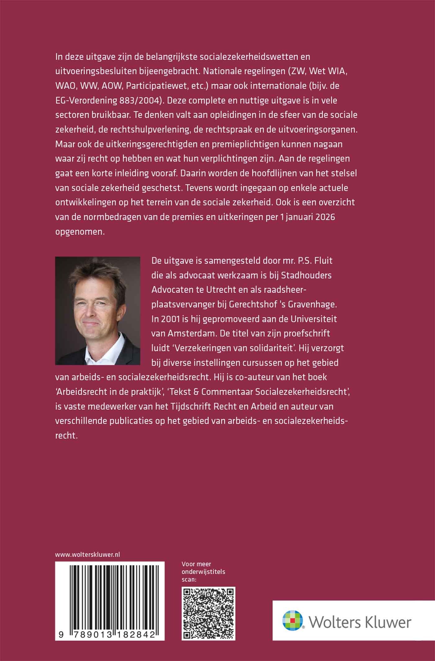Socialezekerheidswetgeving 2026 achterkant