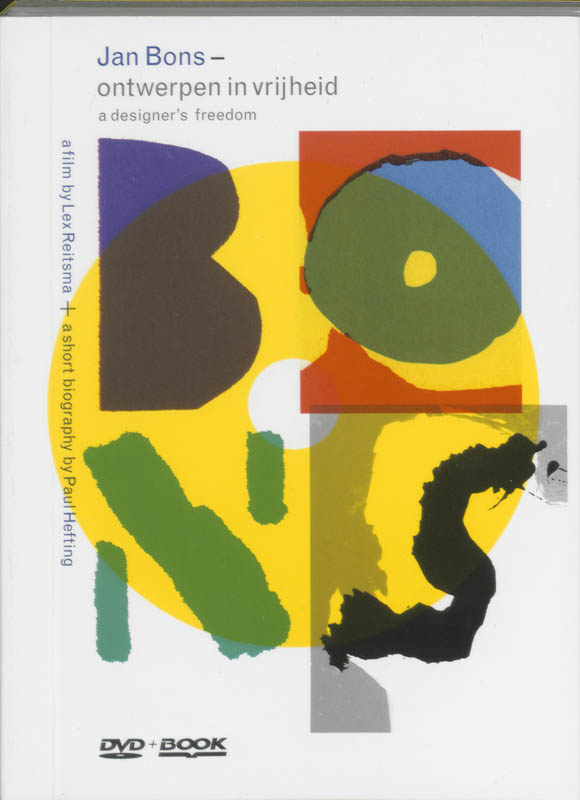 Jan Bons Ontwerpen In Vrijheid + Dvd