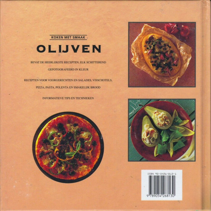 Olijven / Koken met smaak achterkant