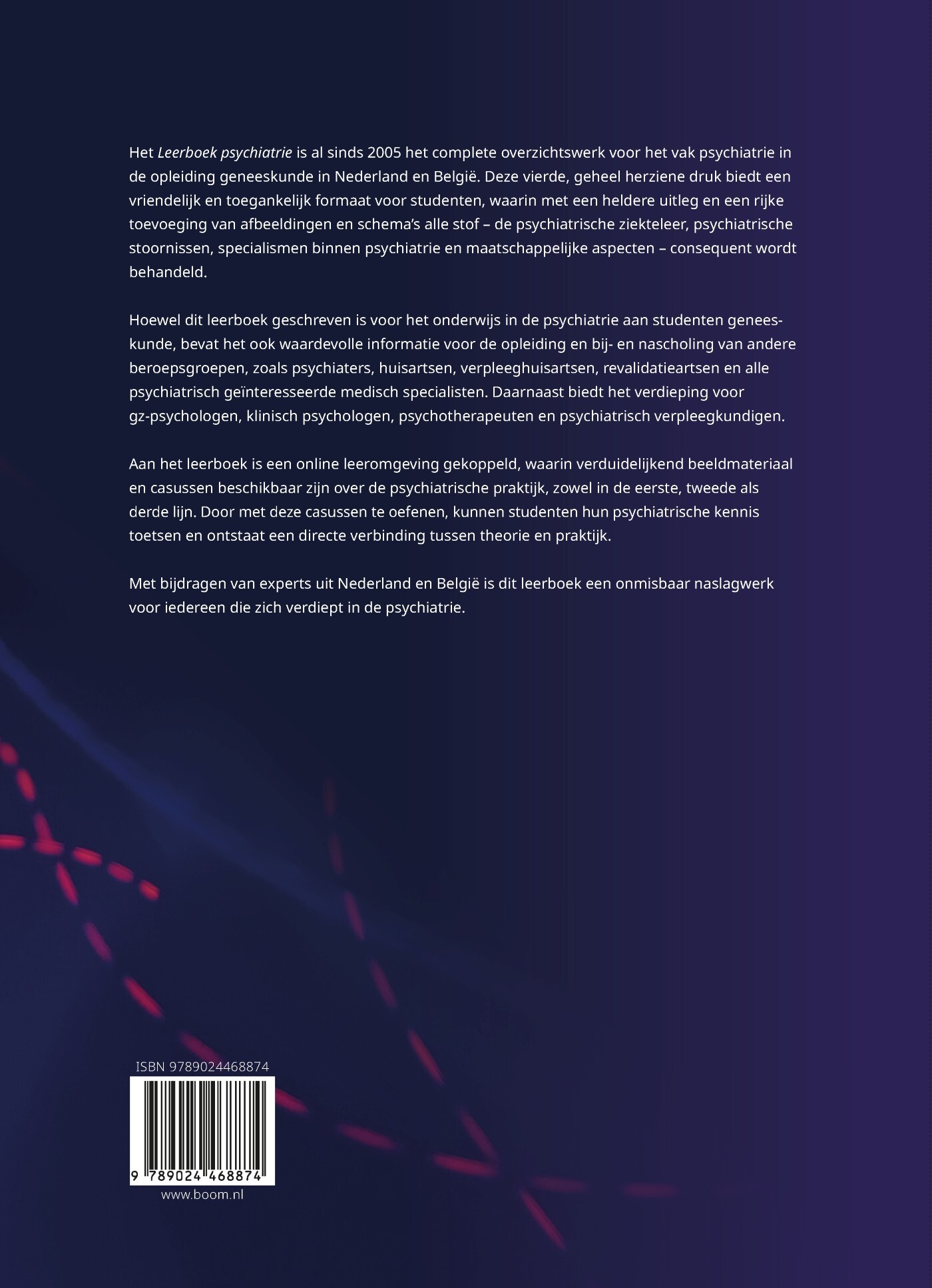 Leerboek psychiatrie achterkant