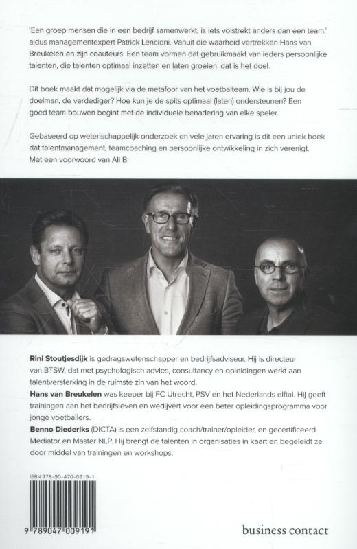 Topposities achterkant