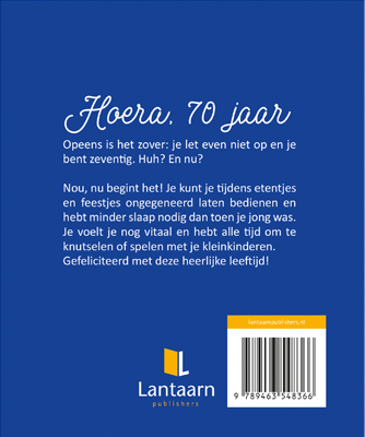 Hoera, 70 jaar achterkant