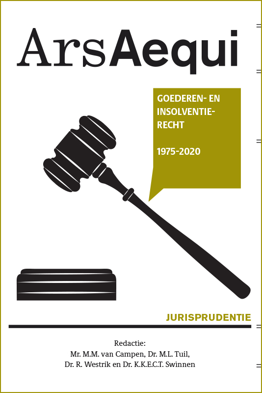 Jurisprudentie Goederen- en faillissementsrecht 2020 / Ars Aequi Jurisprudentie