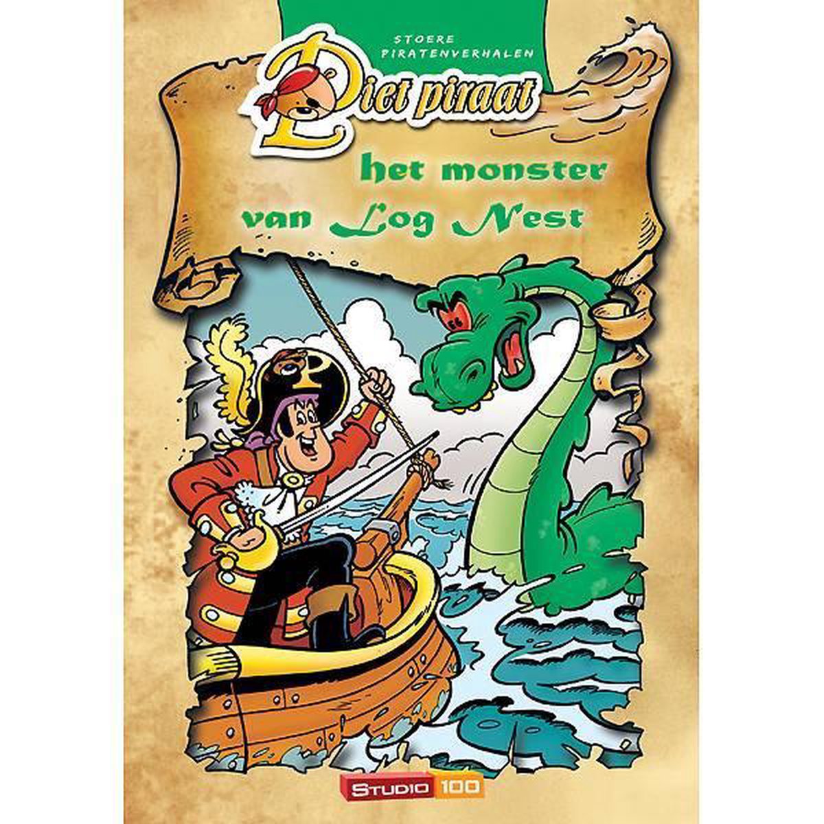 boekenbalie_9789059166004_cover Het monster van Log Nest / Piet Piraat stoere piratenverhalen