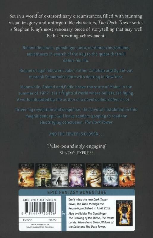 Song of Susannah / The dark tower / 6 achterkant