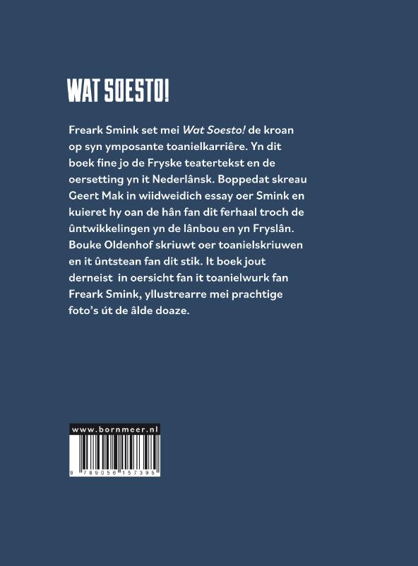 Wat soesto! achterkant