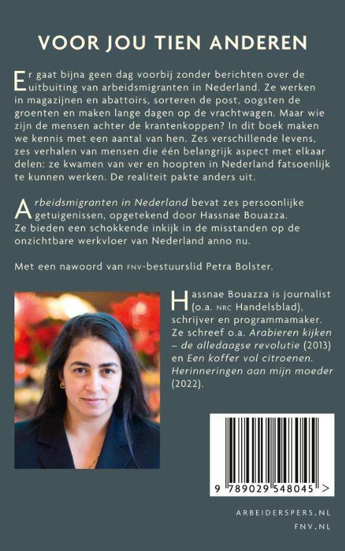 Arbeidsmigranten in Nederland Arbeidsmigranten in Nederland achterkant