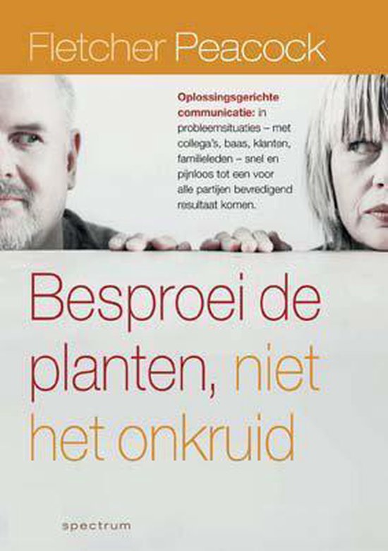 BESPROEI DE PLANTEN NIET HET ONKRUID