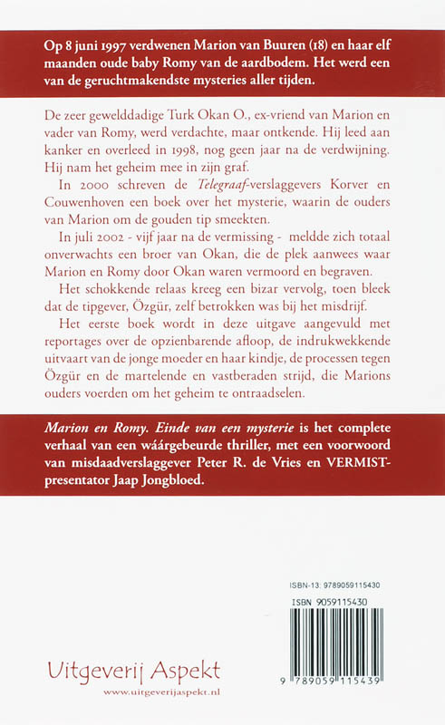 Marion en Romy Marion en Romy achterkant