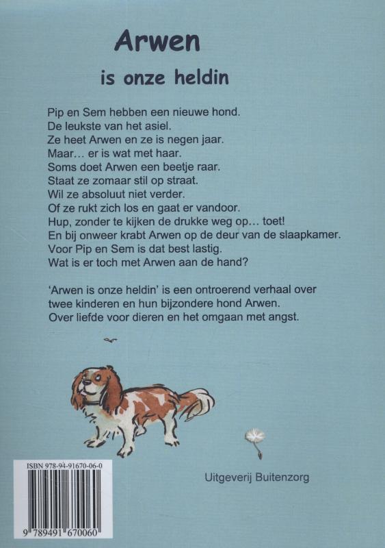 Arwen is onze heldin achterkant