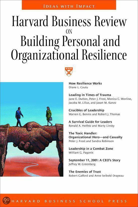 Harvard Business Review  On Building Personal And Organizational Resilience