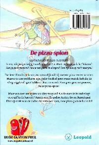 De pizza-spion / Rugzakavontuur achterkant