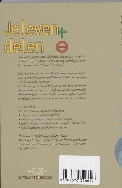 JE LEVEN DELEN achterkant