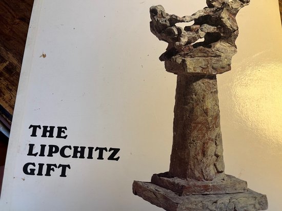 The Lipchitz gift: Models for sculpture