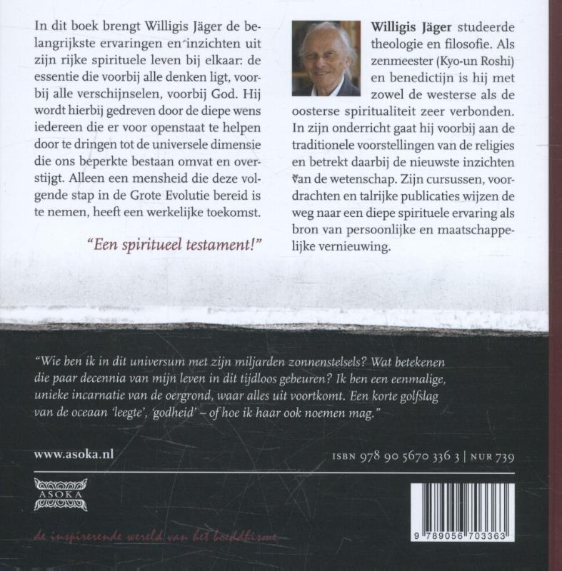 Voorbij God / Dharma-geschenk achterkant