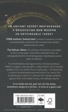 Angels and Demons / Robert Langdon / 1 achterkant