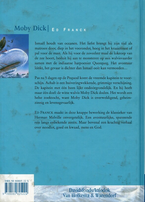 Moby Dick / Klassieker achterkant