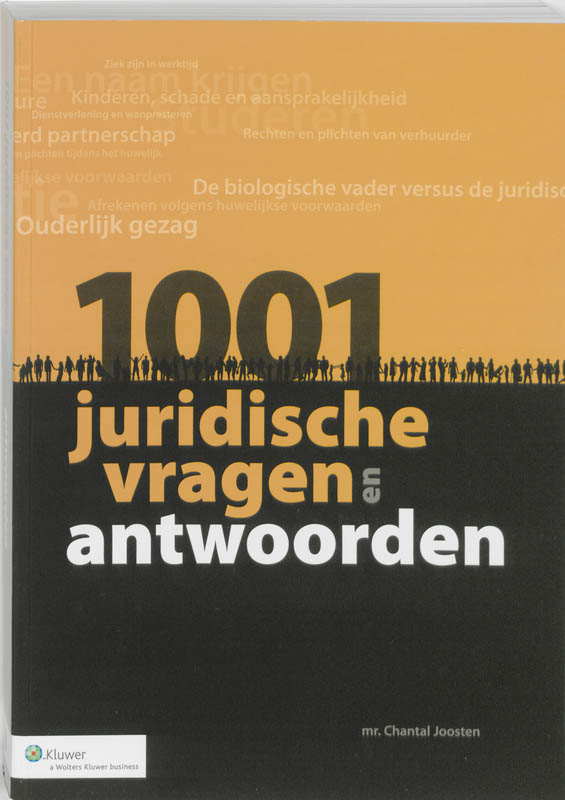 1001 Juridische Vragen En Antwoorden