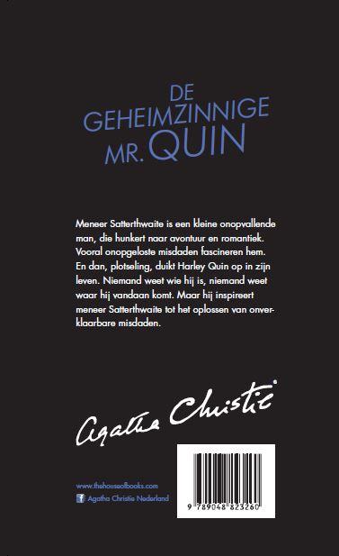 De geheimzinnige mr. Quin / Agatha Christie achterkant