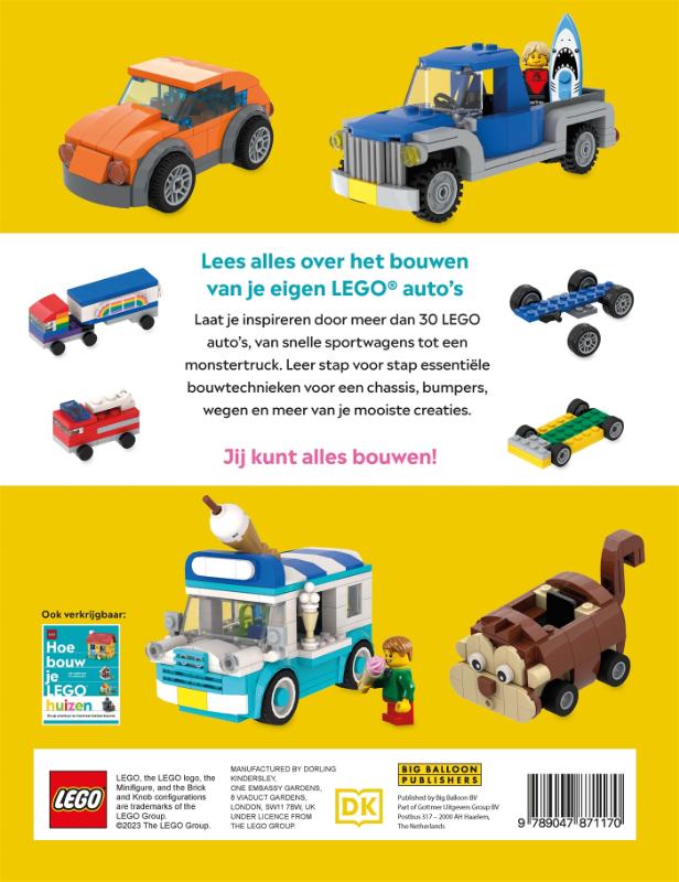 Hoe bouw je LEGO auto's / LEGO achterkant