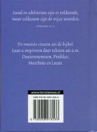 Bronnen van Bijbelse wijsheid achterkant