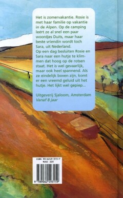 Sneeuw in de zomer achterkant