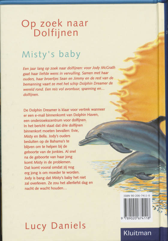 Misty's baby / Op zoek naar dolfijnen achterkant