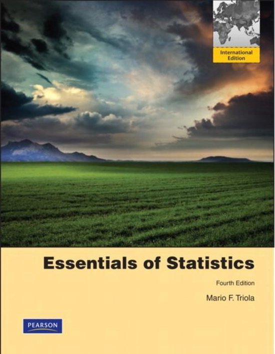 Essentials of Statistics:International Edition
