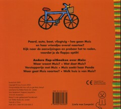 Hoe kom je daar, Muis ? / Een flap-uit boek achterkant