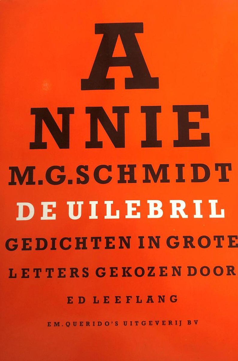 De uilebril [grote letter editie]