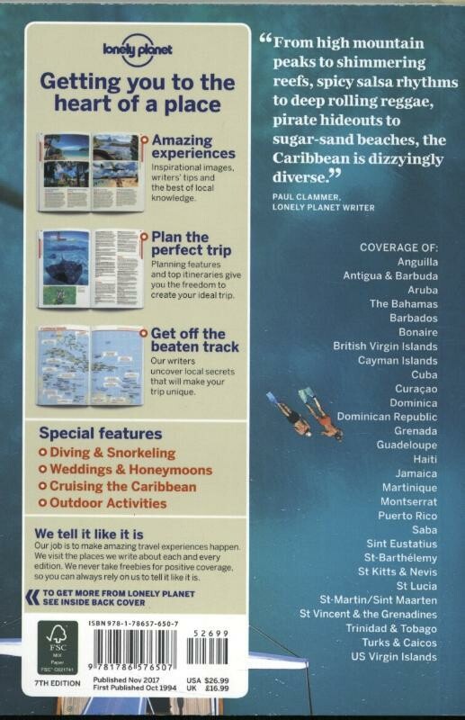 Caribbean Islands achterkant