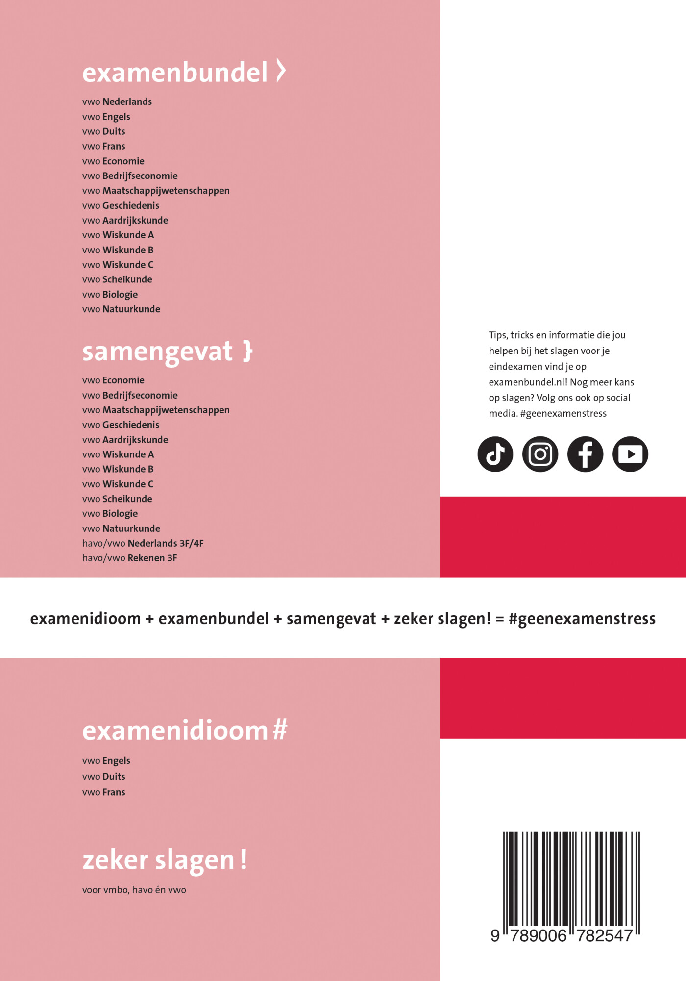 Samengevat vwo Scheikunde achterkant