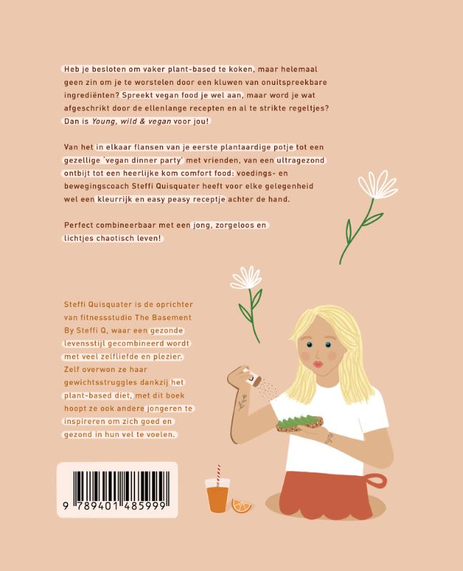 Young, wild & vegan achterkant