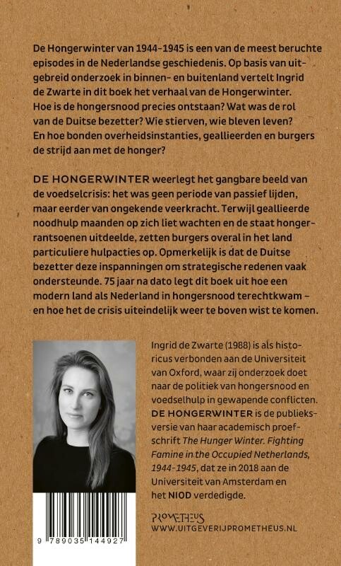 De hongerwinter achterkant