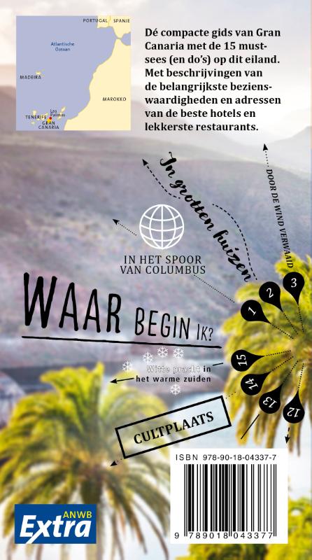 EXTRA GRAN CANARIA / ANWB Extra achterkant