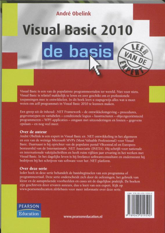 Visual Basic 2010 - de basis achterkant