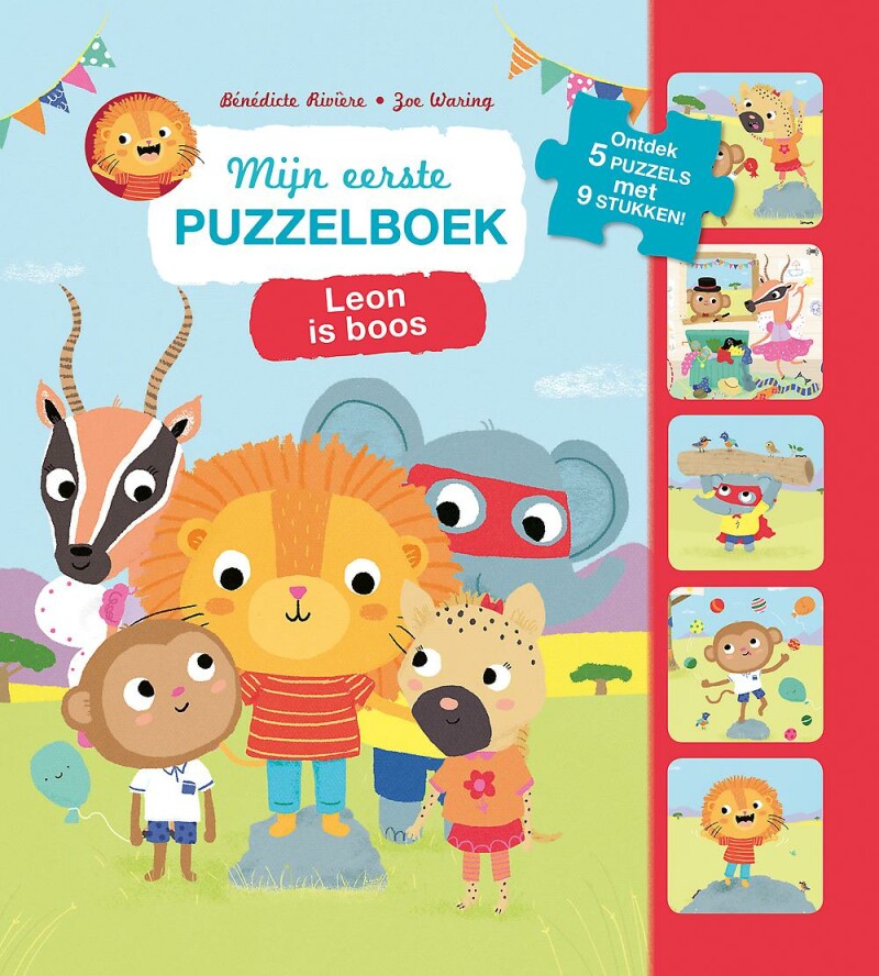 Leon is boos / Mijn eerste puzzelboek