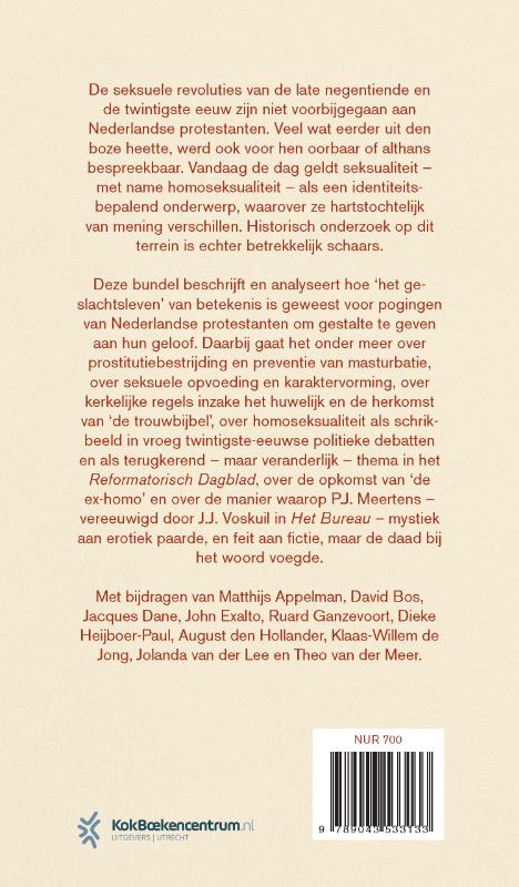 Jaarboek geschiedenis Nederlands protestantisme na  -   Genot en gebod achterkant