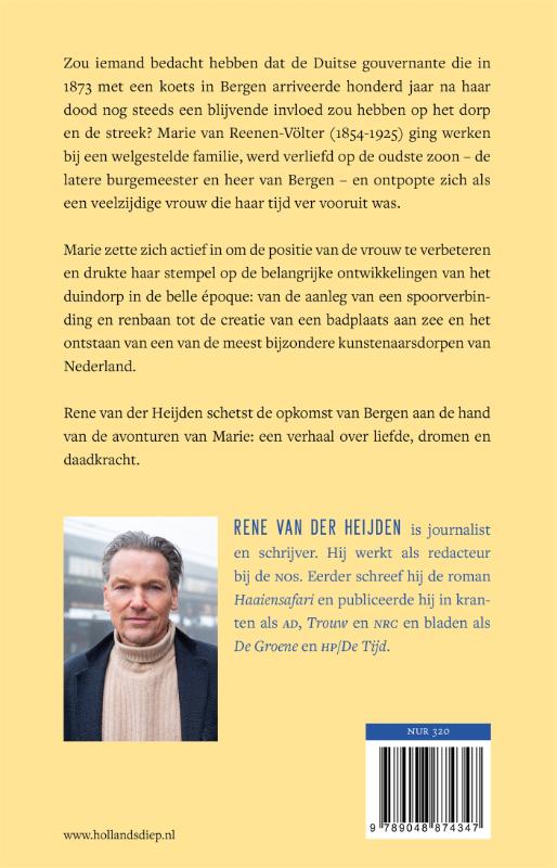 De tsarina van Bergen achterkant