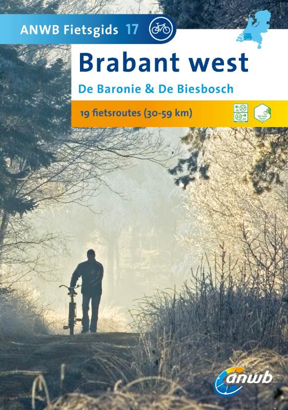 Brabant West: De Baronie & De Biesbosch / ANWB Fietskaart / 17