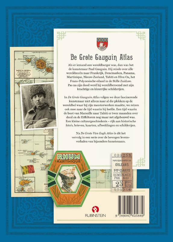 De grote gauguin atlas achterkant