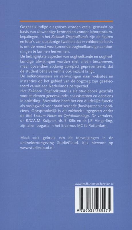 Zakboek oogheelkunde achterkant