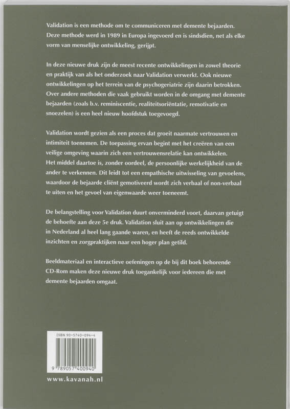 Validation achterkant